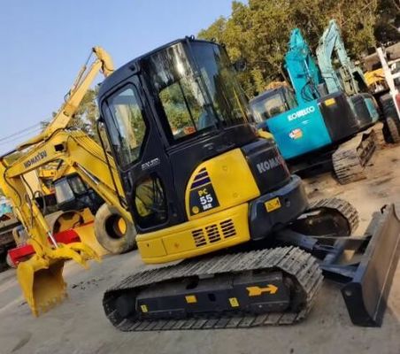 5160 kg de poids de fonctionnement Mini-pelles d'occasion pour KOMATSU PC30 PC35 PC50 PC55 PC60