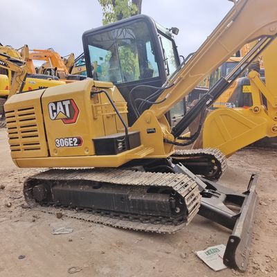 Mini-excavatrice CAT 308C avec vanne hydraulique originale et poids de fonctionnement de 6000 kg