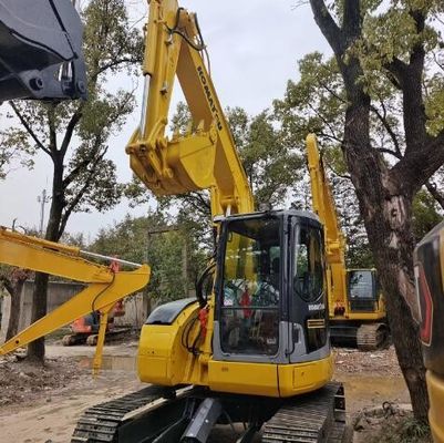 Excavateur PC78US Komatsu d'occasion avec cylindre hydraulique original en bon état