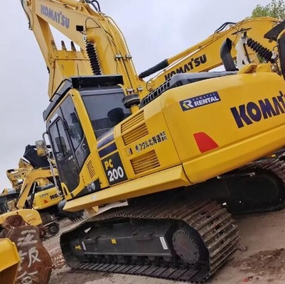 Ventilateur hydraulique original Komatsu PC200-8 Excavator avec et d'occasion du Japon