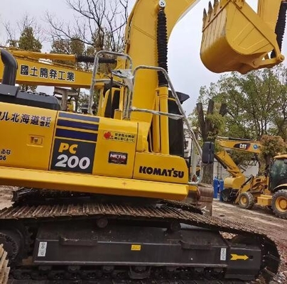 2022 Originale Komatsu PC200 Excavator avec et original cylindre hydraulique du Japon