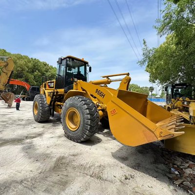 Magasins de matériaux de construction 92 KW Cat 966h Second-hand Caterpillar 966 Chargeur avant d'occasion