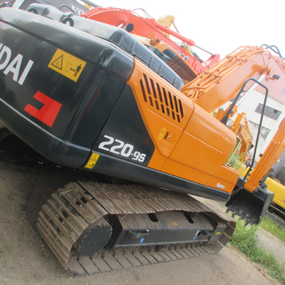 Cylindre hydraulique d'origine utilisé Hyundai 220 Excavator R220LC-7 22 Tonnes en Corée du Sud