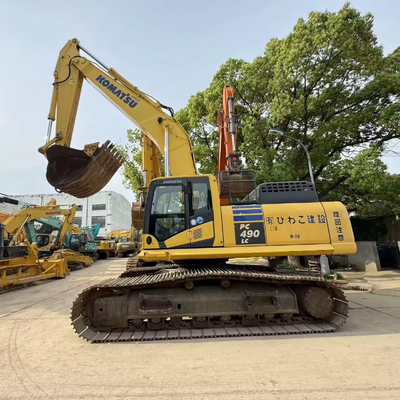 Komatsu PC490-10 Excavateur à chenille 49Ton Utilisé avec original cylindre hydraulique du Japon