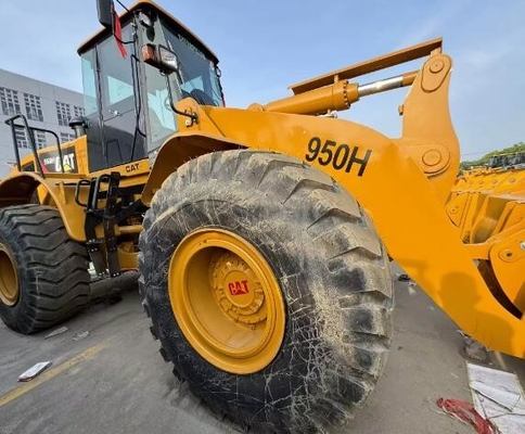 92 KW chargeur avant 950H 950 966H Chargeur à roues Caterpillar 966H d'occasion avec 850 heures de travail