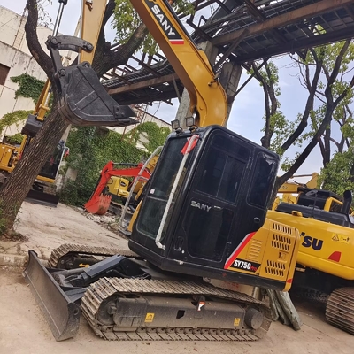 7.5 tonnes Sany Mini Excavator SY75 SY60 SY55 SY35 SY95 Utilisé pour la construction d'ingénierie