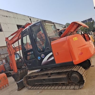 Excavateur Hitachi ZX70 Machines de construction à rampe Zaxis70 avec 2800 heures de travail