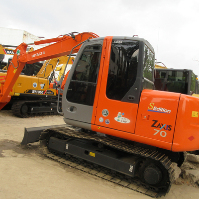 En bon état mini excavateur d'origine utilisée Hitachi Zaxis70 ZX70 avec moteur original