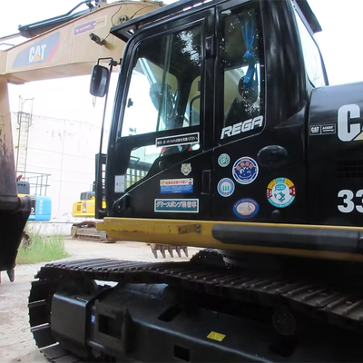 Excavateur Caterpillar 320D utilisé 35500 KG Poids de la machine Valve hydraulique originale