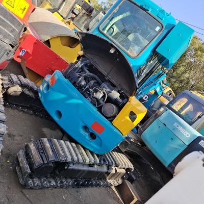 Excavateur Kubota U-35 d'occasion avec chaussures de piste d'occasion et moteur D1703-E4