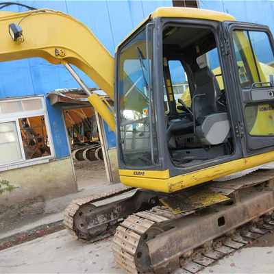 Caractéristique d'économie d'huile KOMATSU PC70-8 Excavateur d'occasion avec pompe hydraulique d'origine