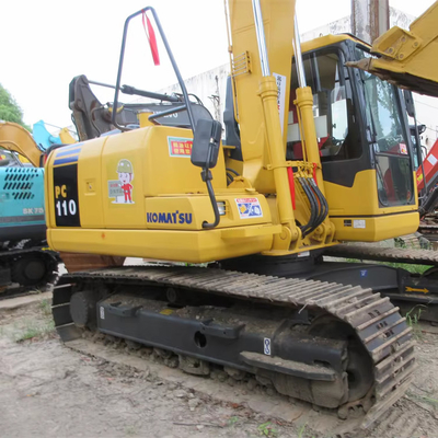 Le plus vendu KOMATSU PC110 PC120 PC130 PC140 Excavateur à rampe en excellent état