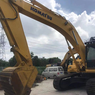 Excavateur Komatsu PC350-7 d'occasion au Japon avec soupape hydraulique originale et chaussures de piste