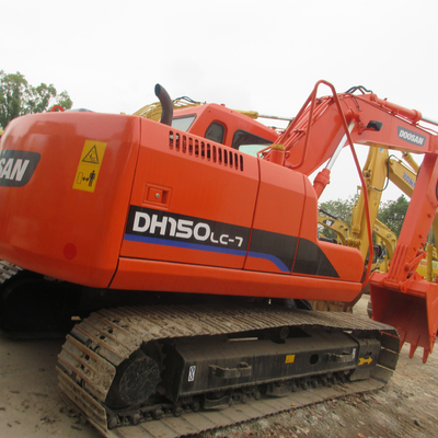 Excavateur Doosan DH150LC-7 utilisé Excavateurs à roues Doosan DH150LC-7 en bon état