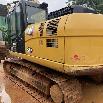 Excavateur CAT320GC d'occasion Excavateur à rouleaux de 20 tonnes avec soupape hydraulique d'origine